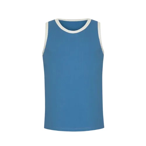 Camisa Regata ADAZ Ribbed Tank Sky Blue