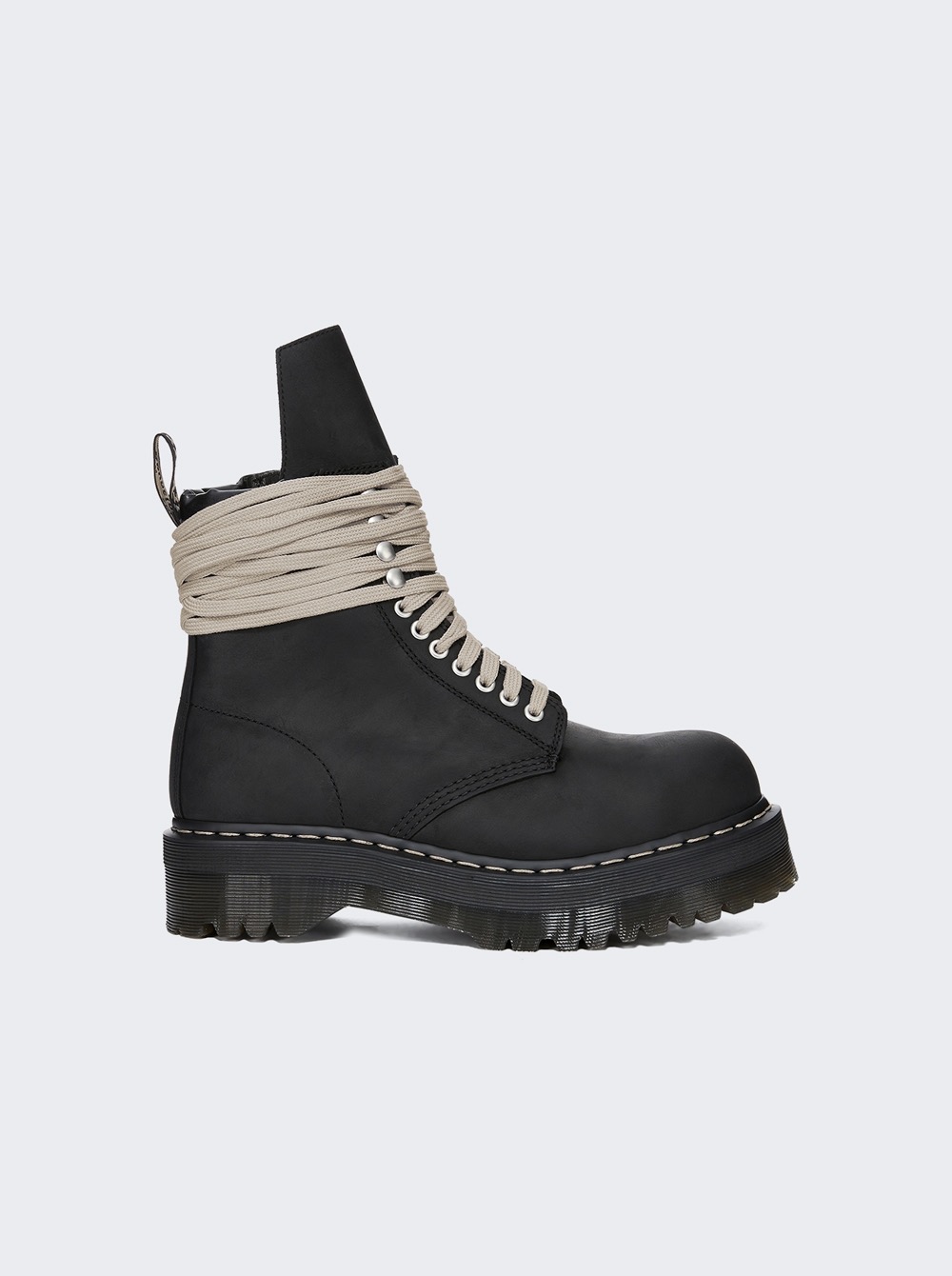 Rick Owens x Dr. Martens “Quad Sole Steel Toe Boot”