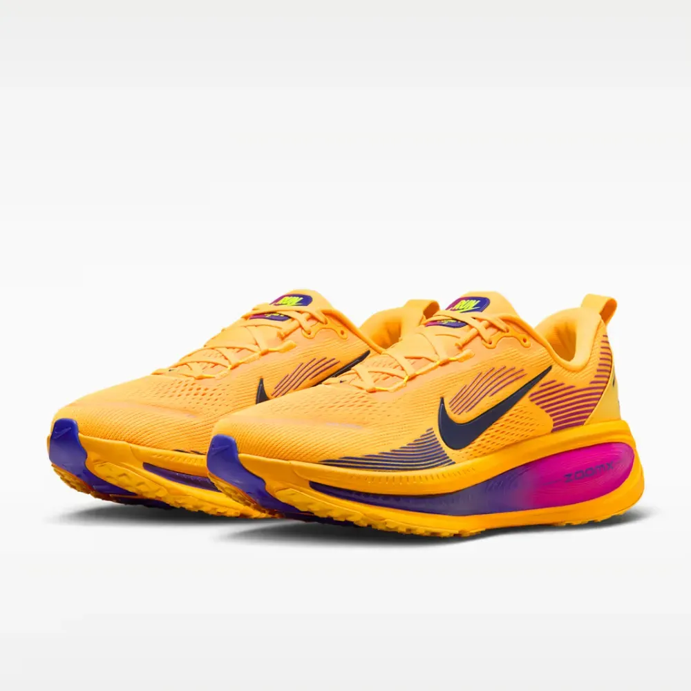 Nike Vomero 18 Pulse Laser Orange Hyper Violet Blue Void - Droper