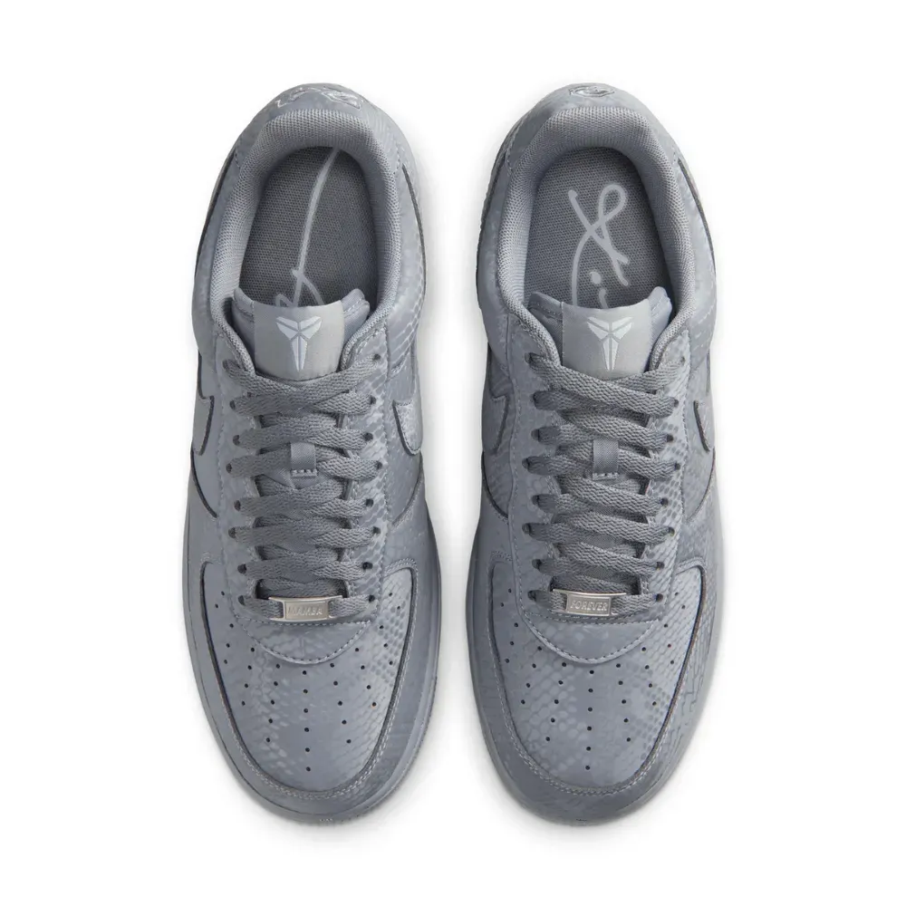 Imagem Kobe Bryant x Nike Air Force 1 Low Forever Cool Grey