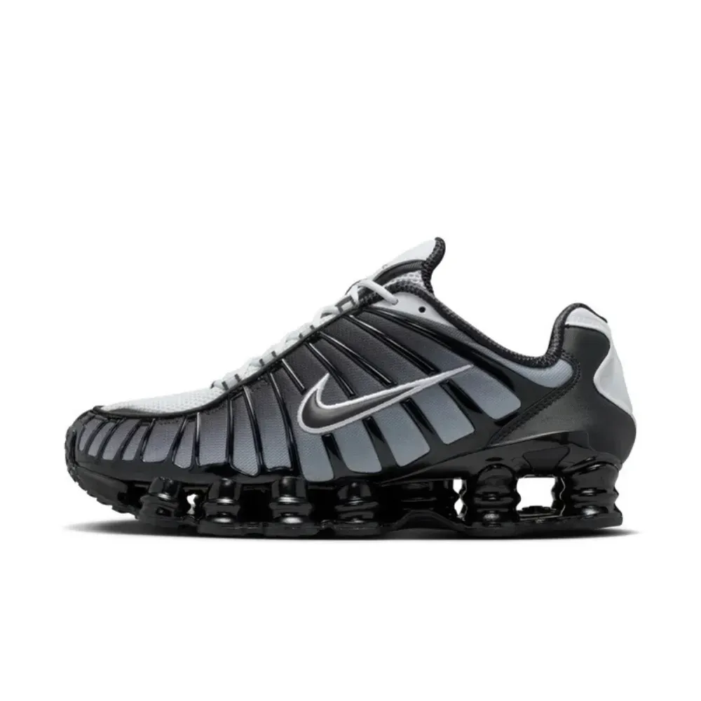 Nike Shox TL Black Pure Platinum White - Droper