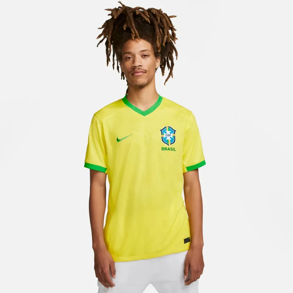 Camisa Nike Brasil I 2023/24 Torcedor Pro Masculina - Droper