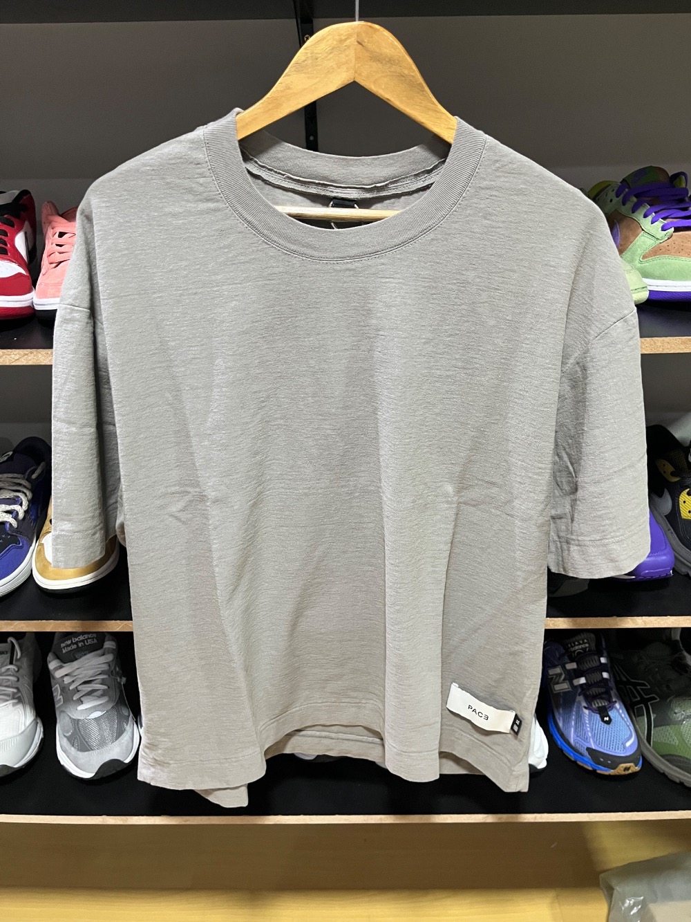 Camiseta Pace Pattern Grey — P, Novo