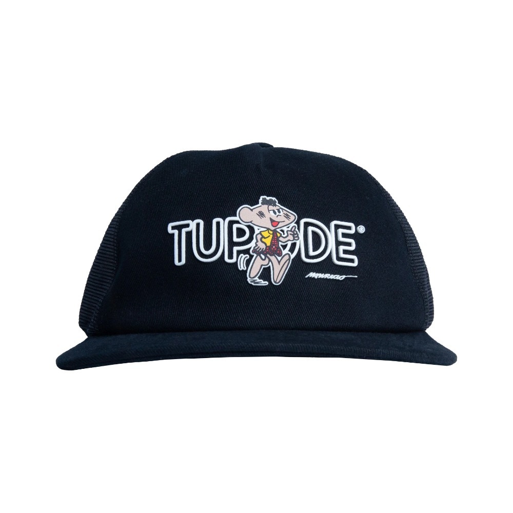 Boné TUPODE Trucker Cascão Old Preto — Único, Novo