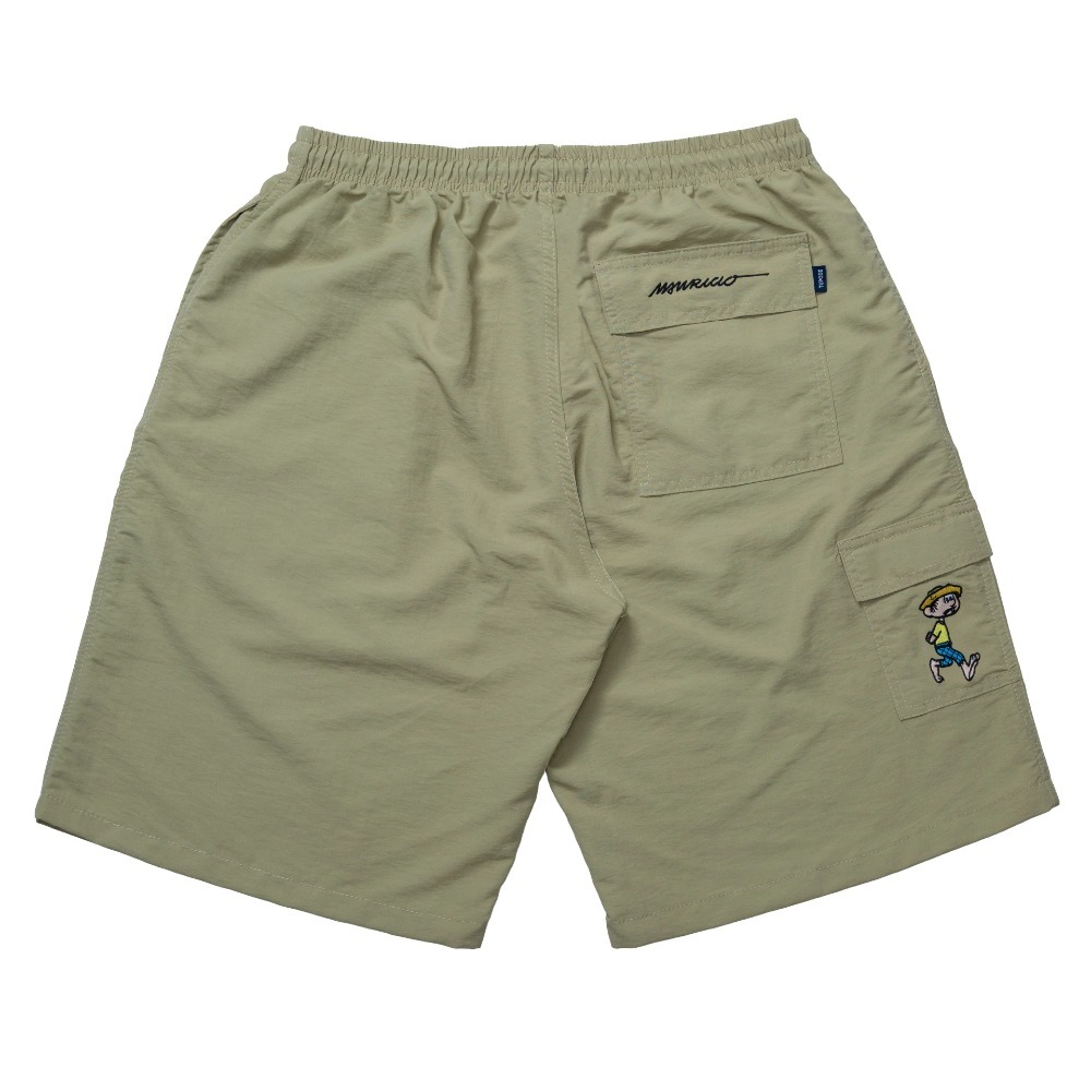 Bermuda TUPODE Nylon Cargo Chico Bento Old Caqui — P / M / G / XG / XXG, Novo