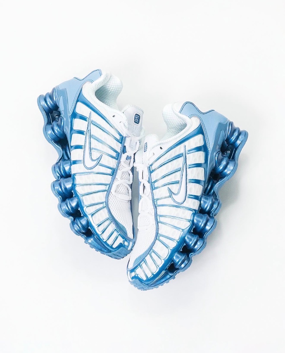 Nike Shox TL White Work Blue — 34, Novo
