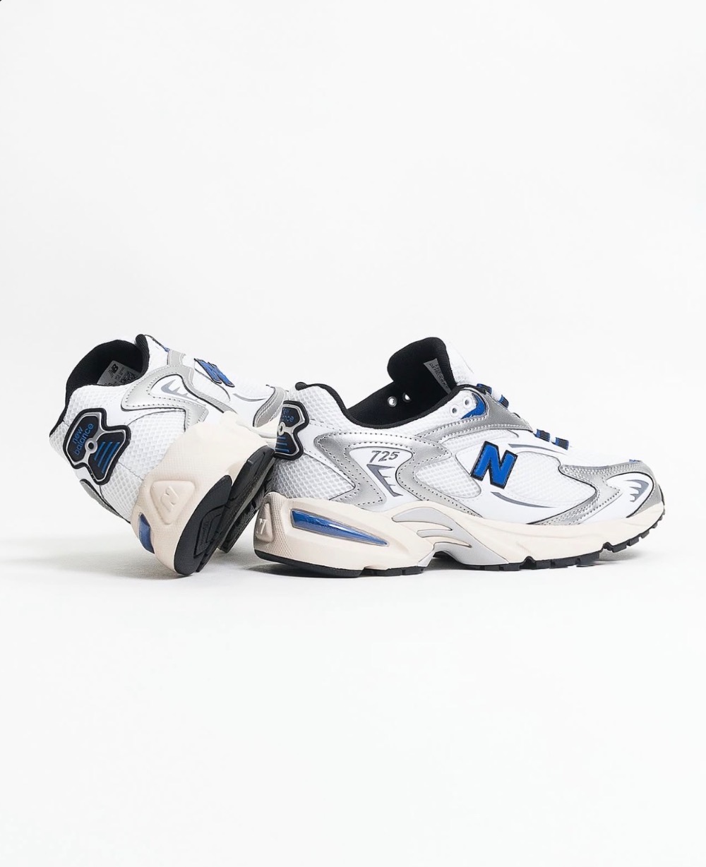 New Balance 725 White Team Royal