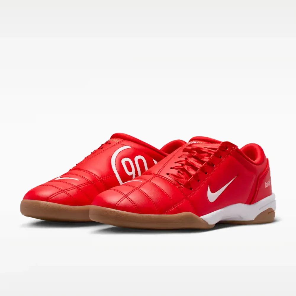Nike Total 90 University Red Gum Medium Brown Feminino - Droper