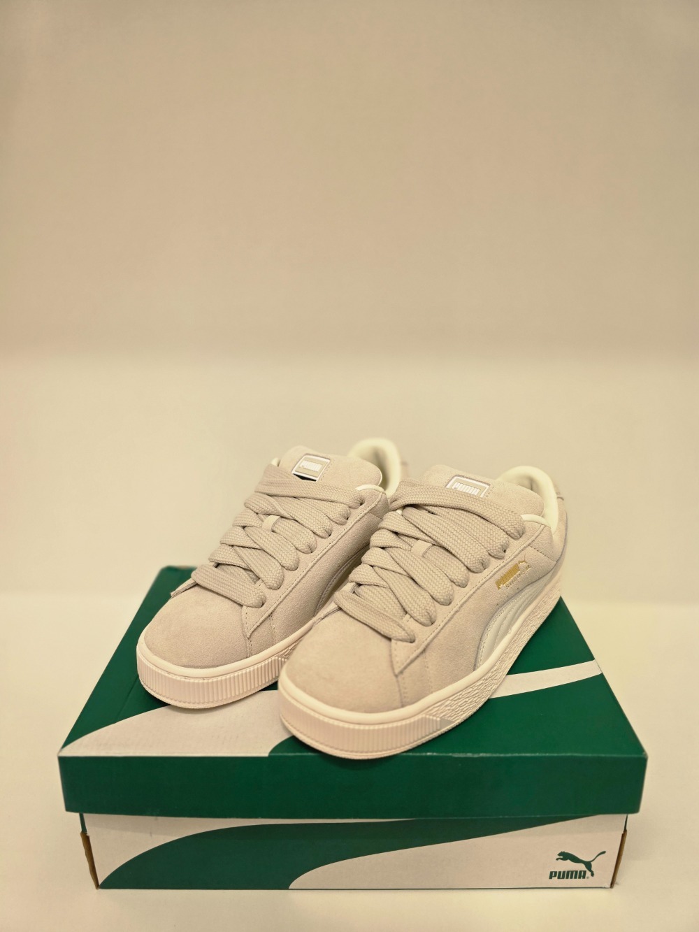 Puma Suede XL Beige — 39, Novo