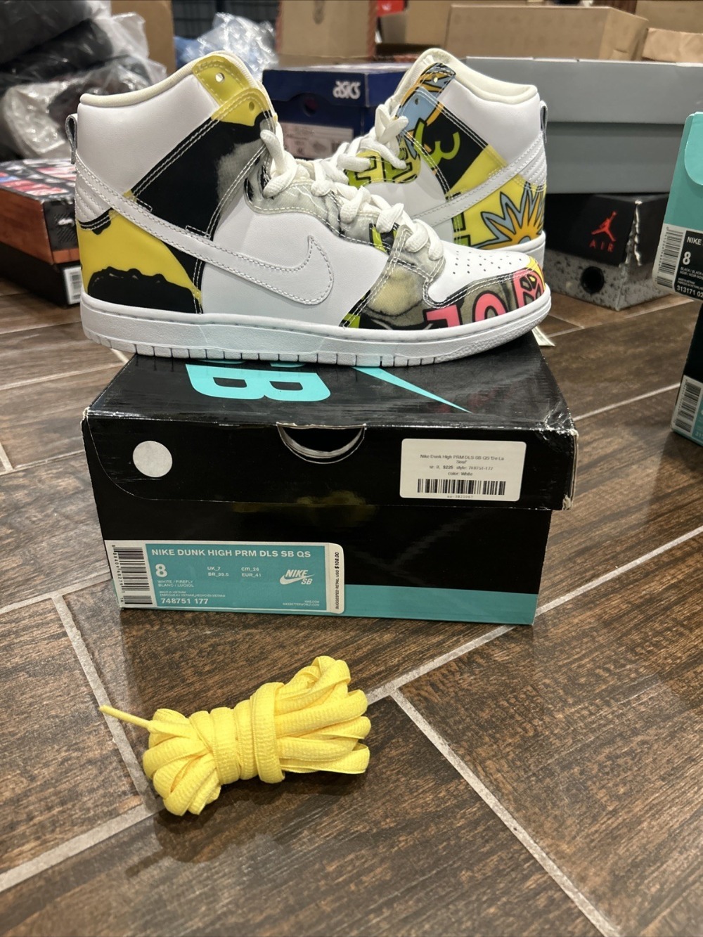 Nike SB Dunk High De La Soul (2015) — 39.5 / 42, Novo