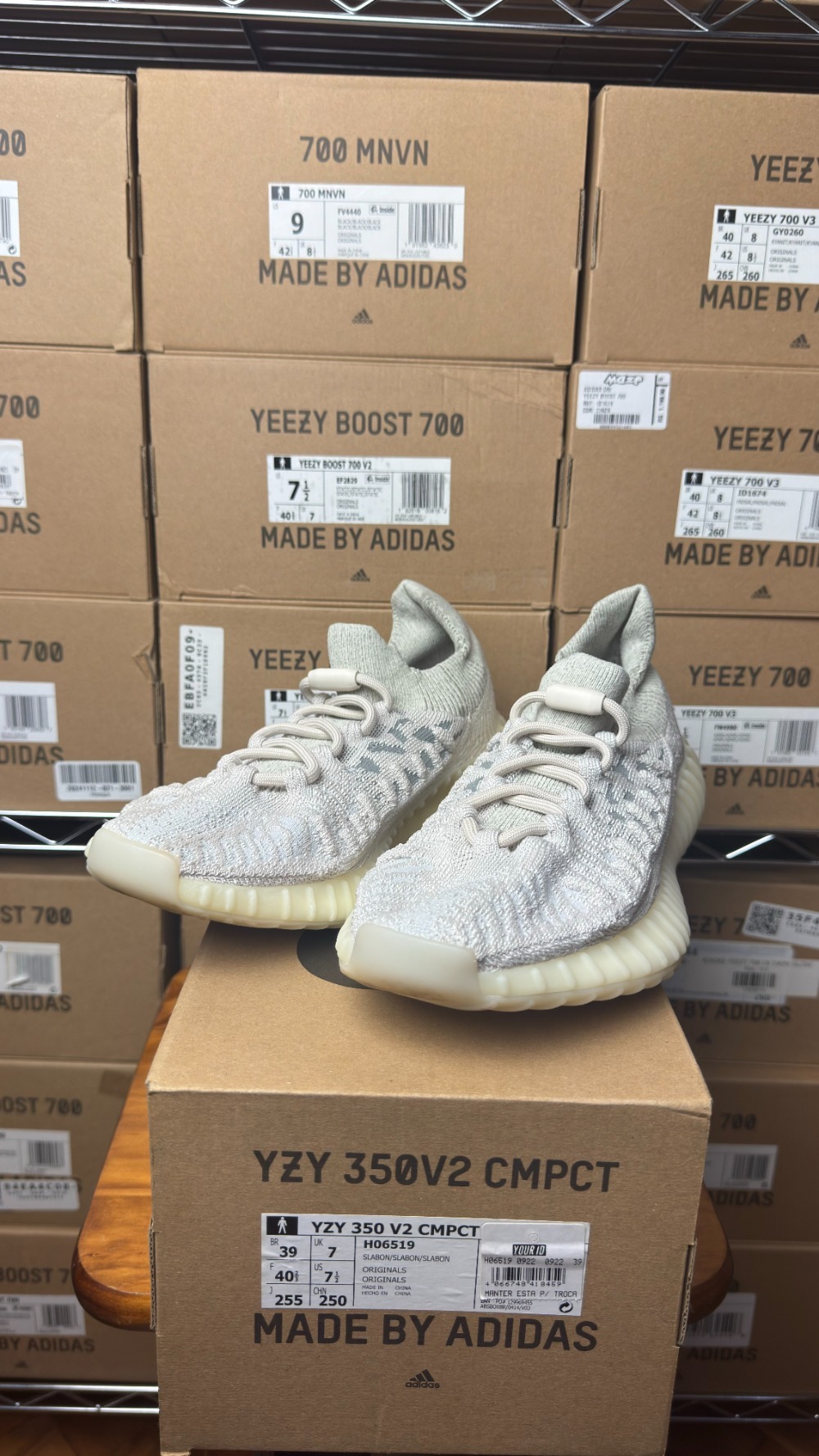 Yeezy 350 V2 CMPCT Slate Bone