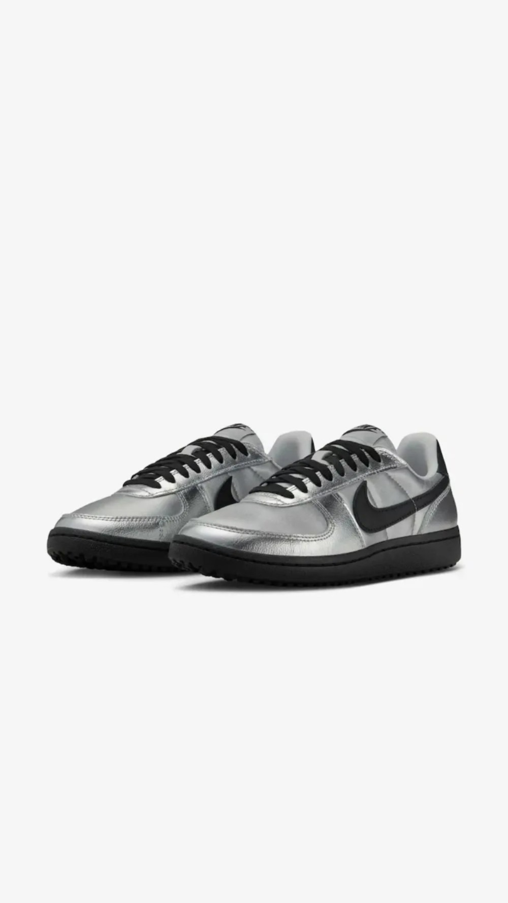 Nike Field General Metallic Silver Black — 37 / 38 / 39 / 40 / 41 / 42, Novo