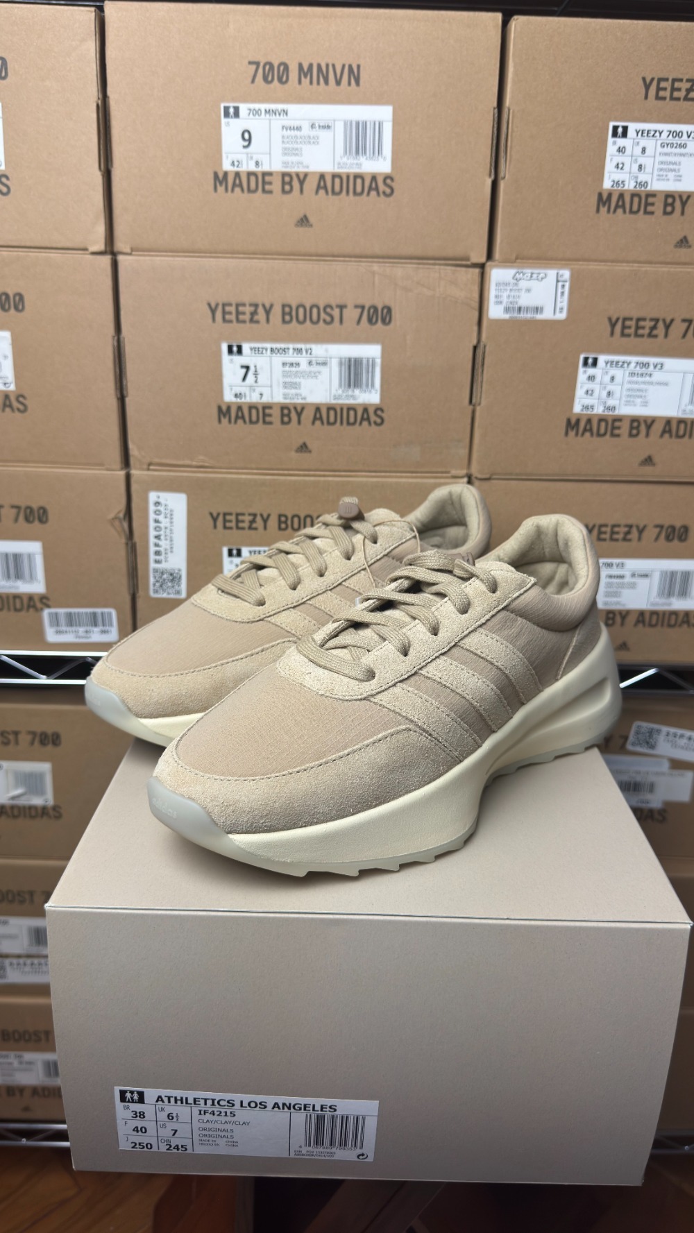 adidas Fear Of God Athletics Los Angeles Runner Clay