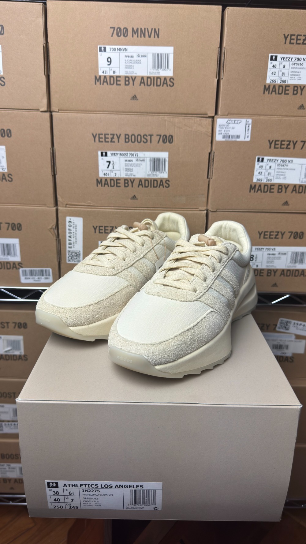 adidas Fear Of God Athletics Los Angeles Pale Yellow