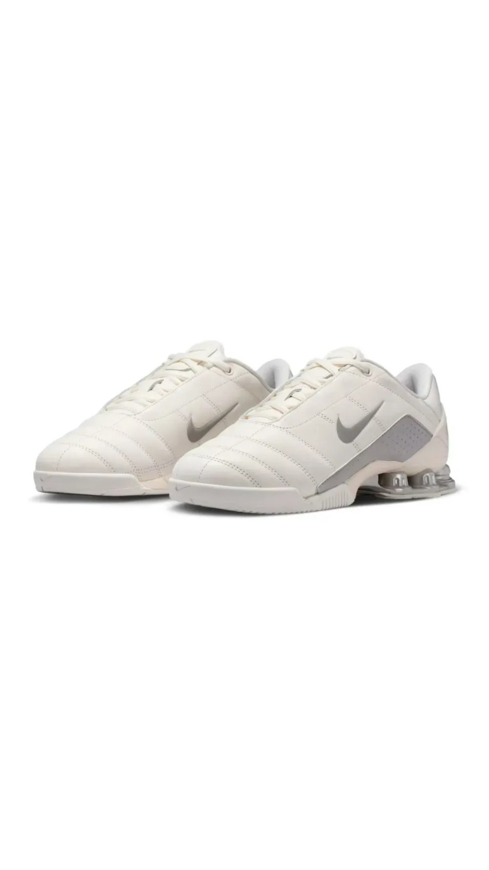 Nike Total 90 Shox Magia Sail Metallic Silver — 37 / 38 / 39 / 40 / 41 / 42 / 43, Novo
