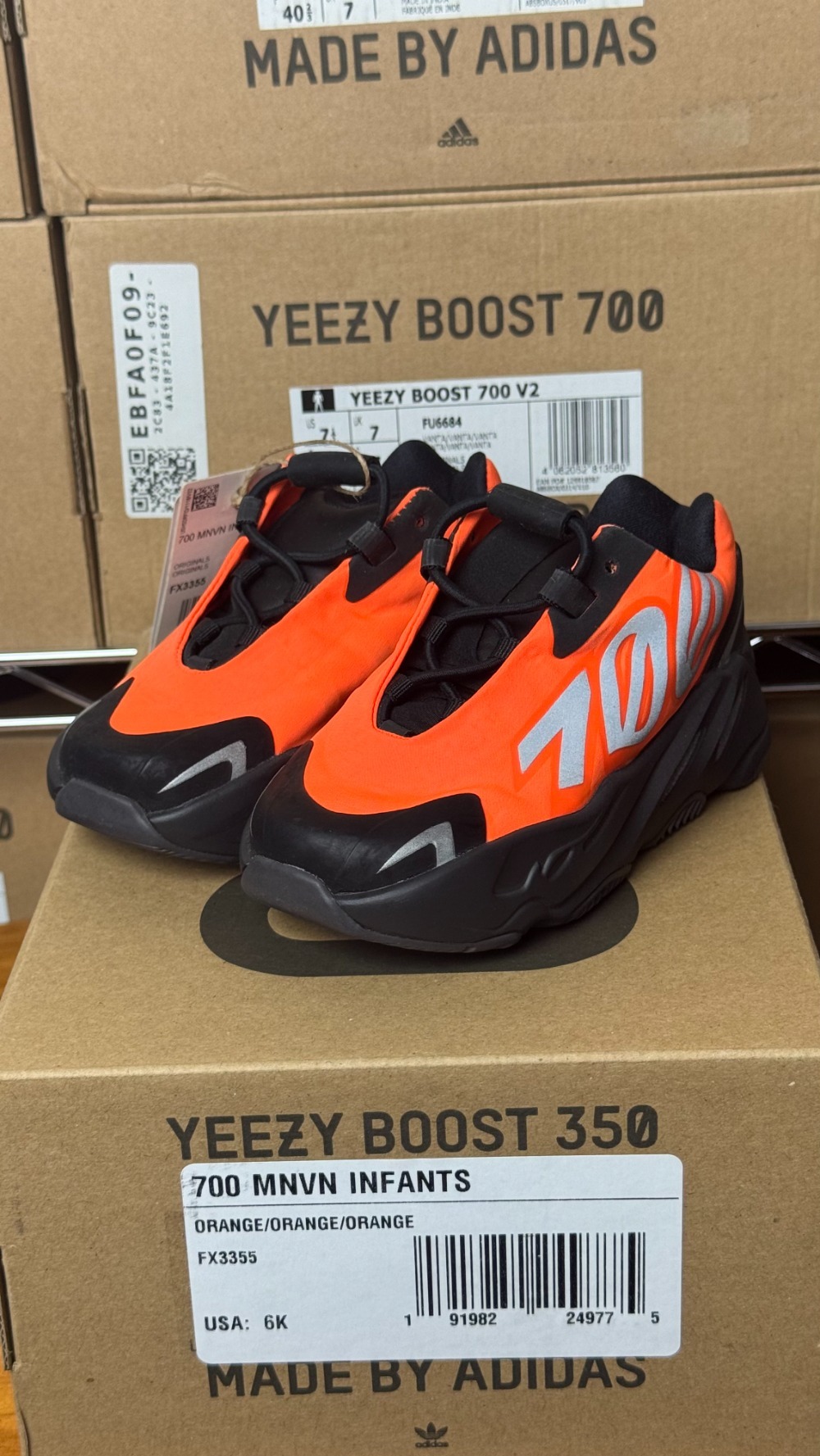 Yeezy Boost 700 MNVN Orange