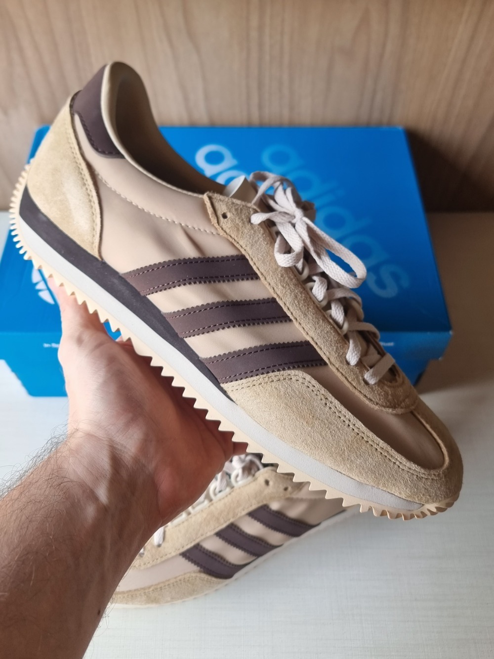 Liam Gallagher x adidas Achille SPZL Stone Khaki