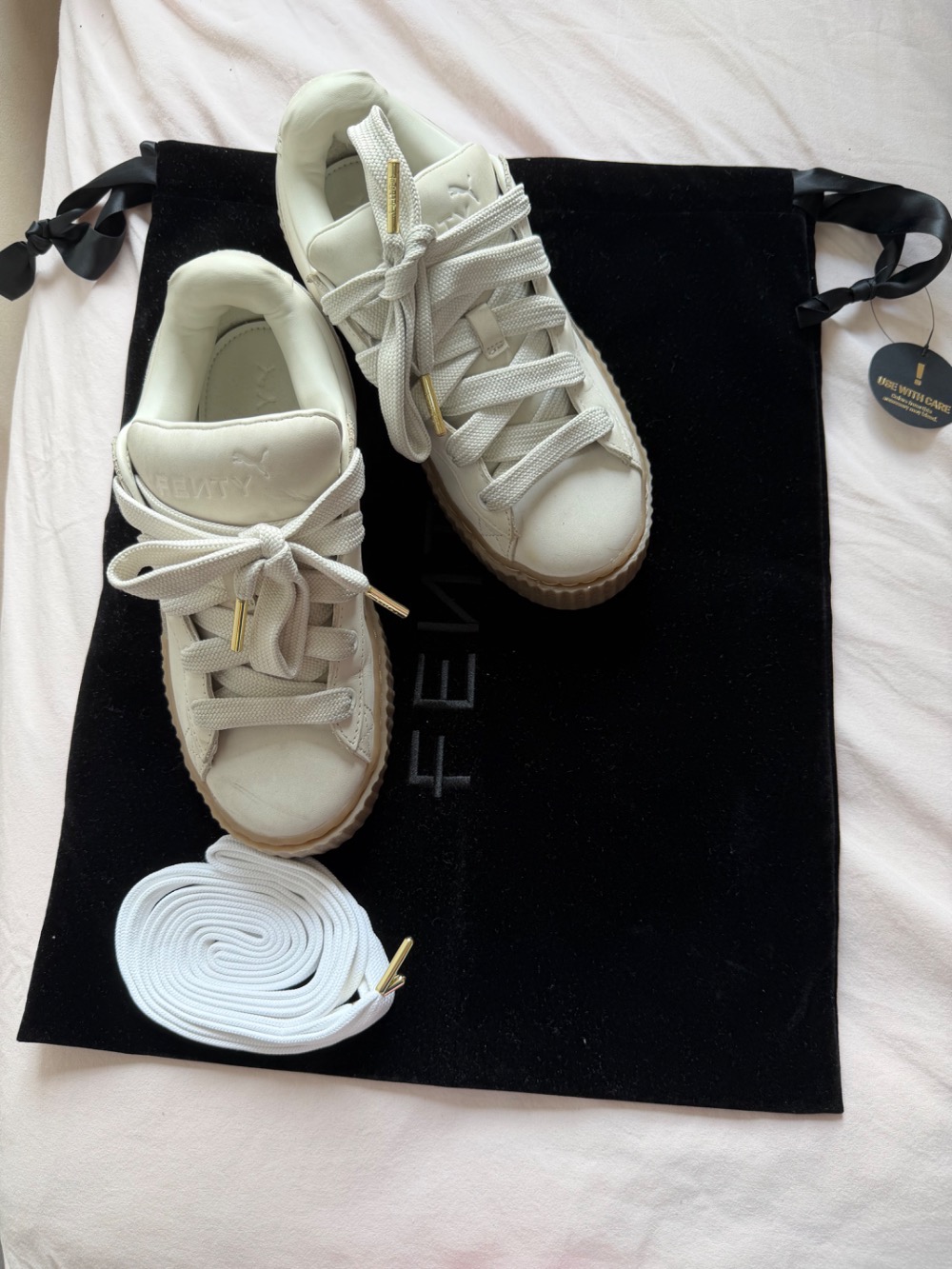 Fenty x Puma Creeper Phatty Nubuck Warm White