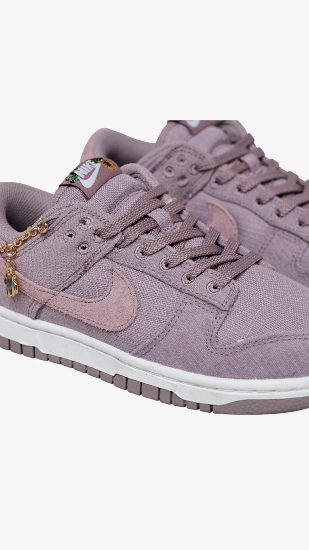 Nike Dunk Low Now Accepting All Flowers Light Violet — 34, Novo