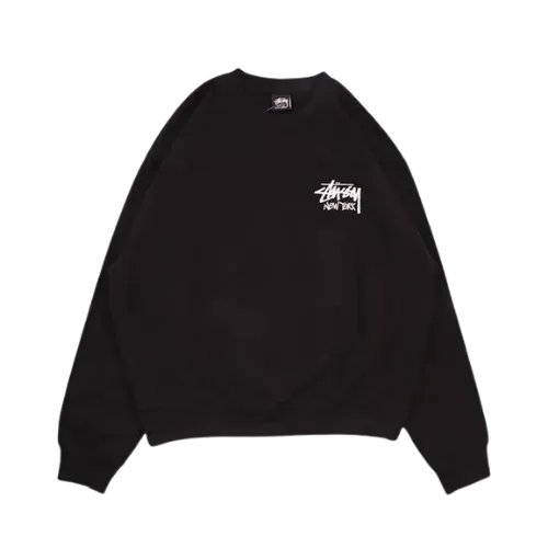 Moletom Stussy Stock New York Black