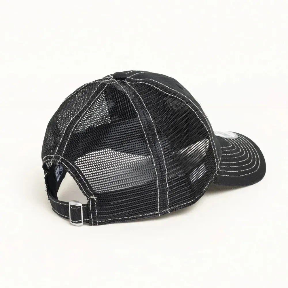 Boné Stussy New Era 9Twenty Basic Trucker Black - Droper