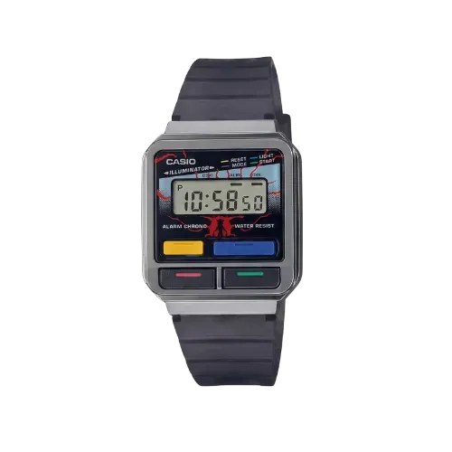 Stranger Things x Casio Relógio Collection A120WEST-1A - Droper