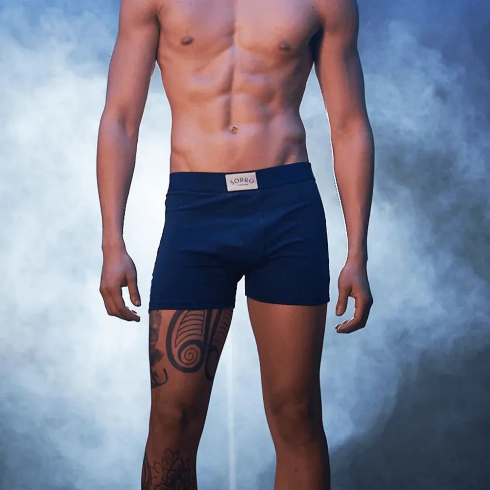 Boxer Sopro Pack 3 Soft Navy Blue foto 1