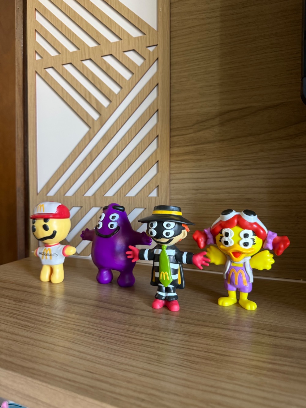CPFM x McDonald's Toys Hamburglar Grimace Birdie The Early Bird Cactus Budd