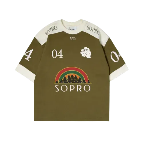 Camiseta Sopro Rolimã Racing BooMold™ Over Olive
