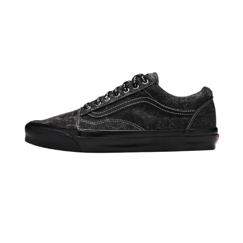 Raised By Wolves x Vans OG Old Skool LX Acid Wash Denim