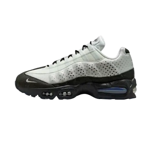 Palace x Nike Air Max 95 Metallic Silver Aluminum Black - Droper