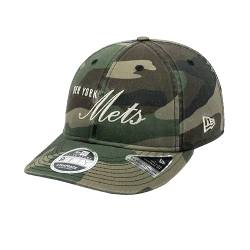 thisisneverthat x New Era Boné 950 Retro Crown New York Mets Green Camo
