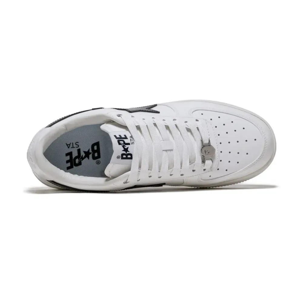 A Bathing Ape Bape Sta White #1 Black White - Droper