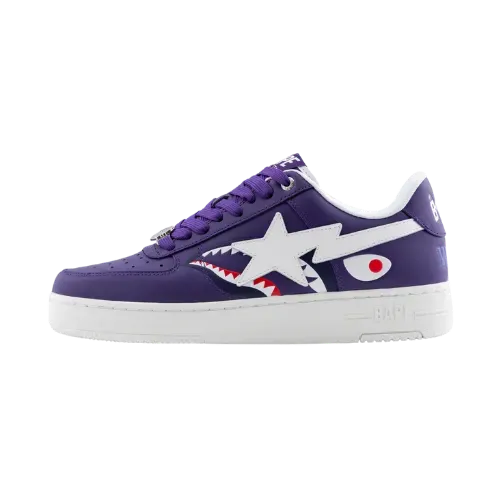 A Bathing Ape Bape Sta Shark #2 Purple