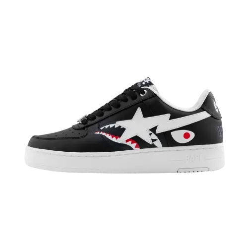 A Bathing Ape Bape Sta Shark #2 M2 Black - Droper