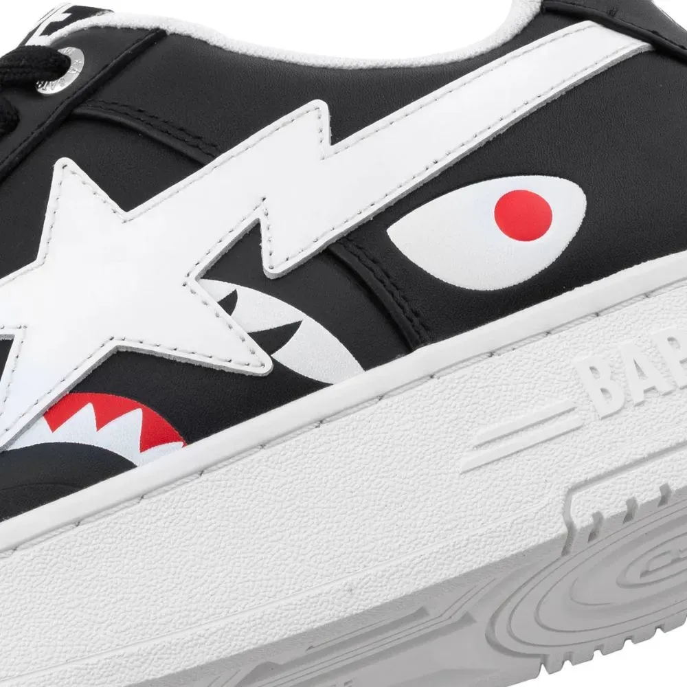 A Bathing Ape Bape Sta Shark #2 M2 Black - Droper