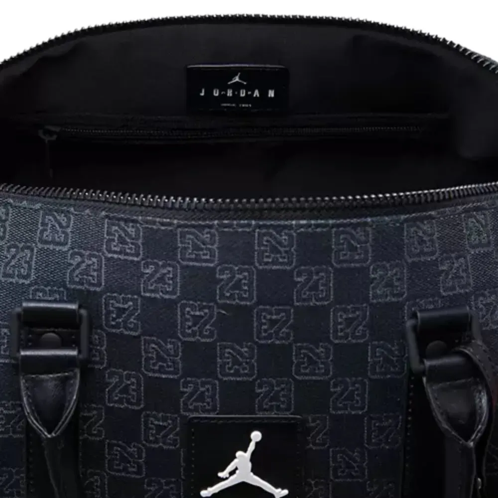 Bolsa Air Jordan Monogram Duffle Grey Black - Droper