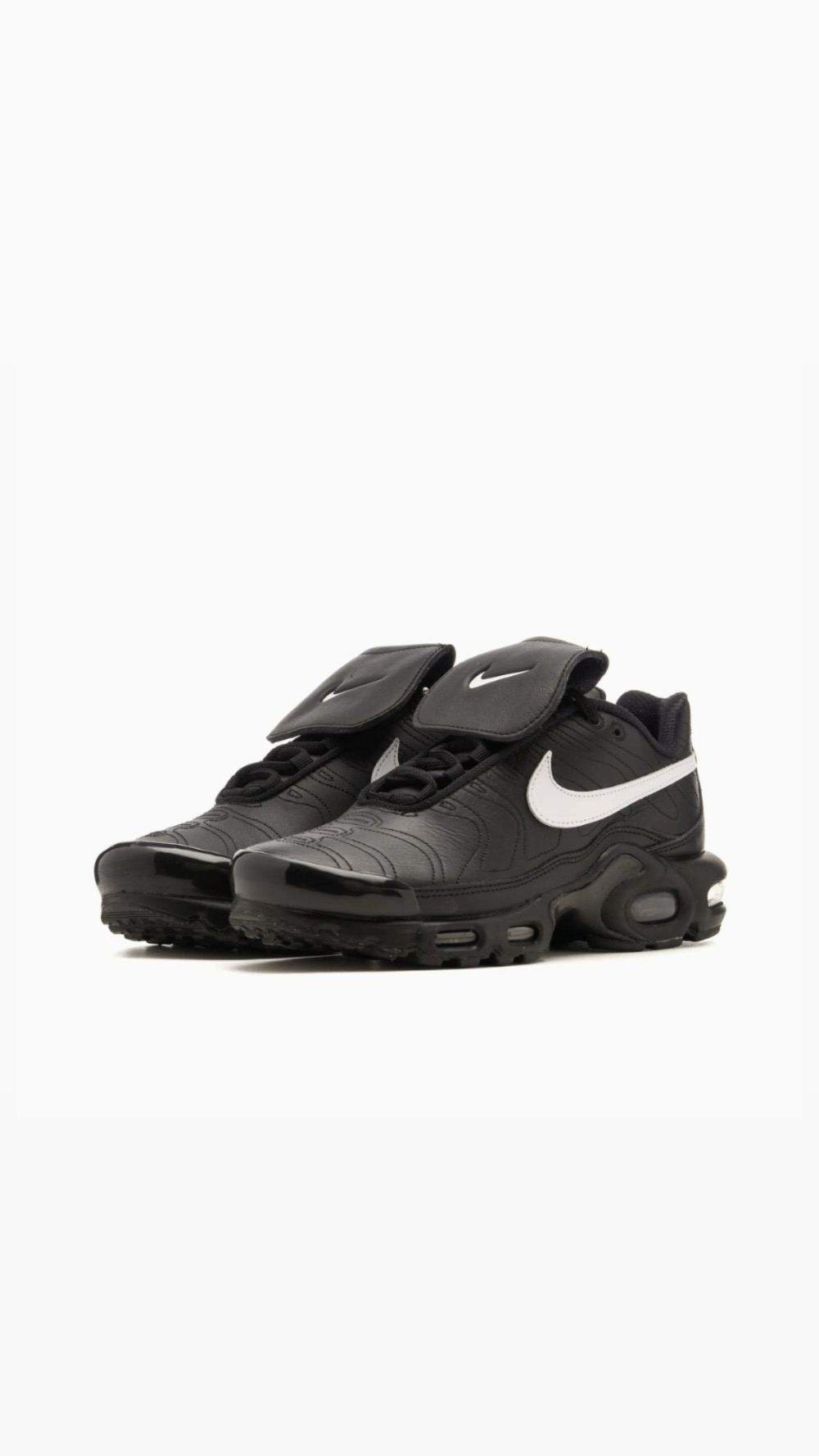 Nike Air Max Plus Tiempo Black — 37 / 38 / 39 / 40 / 41, Novo