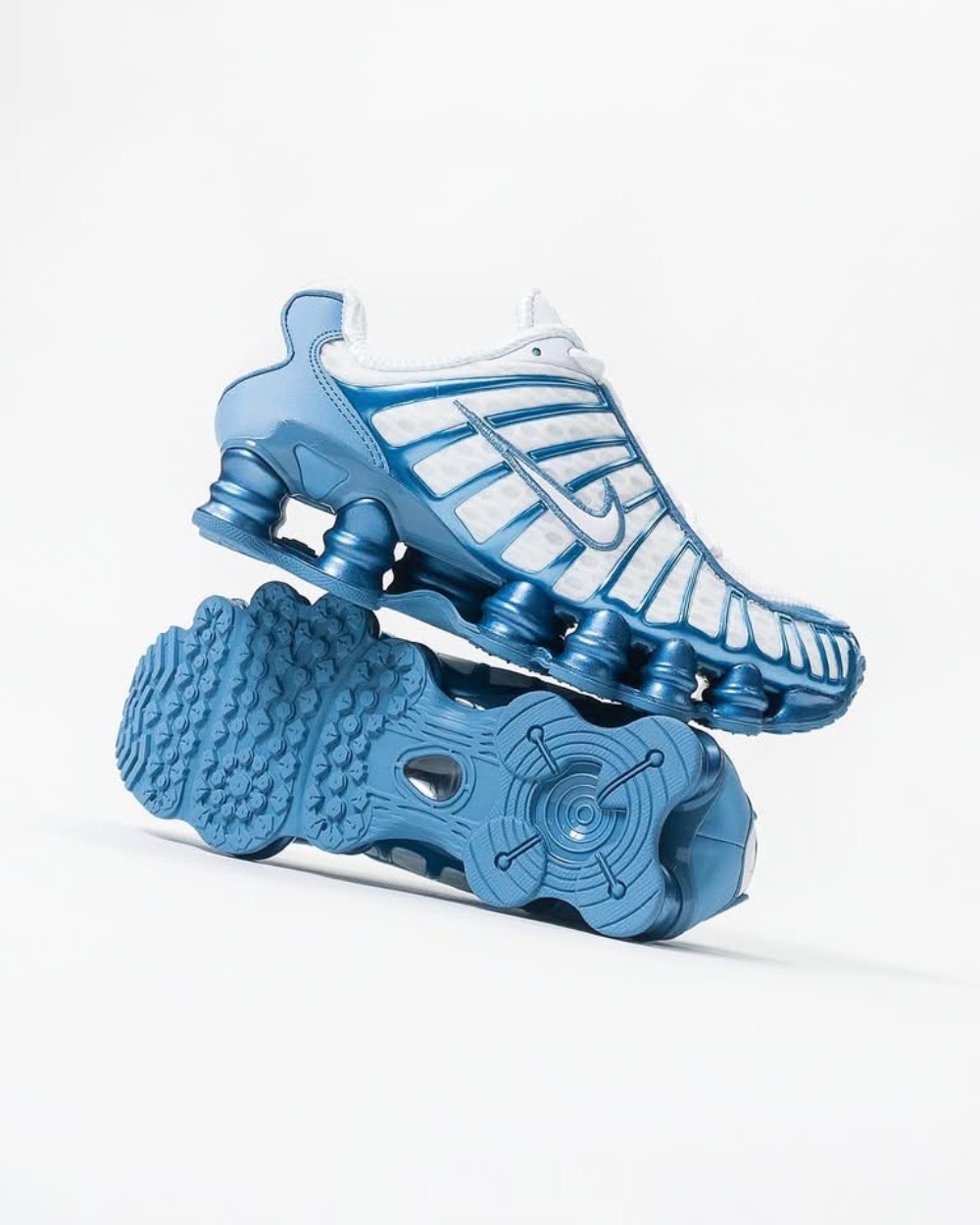 Nike Shox TL White Work Blue — 34 / 35 / 36 / 37 / 38, Novo