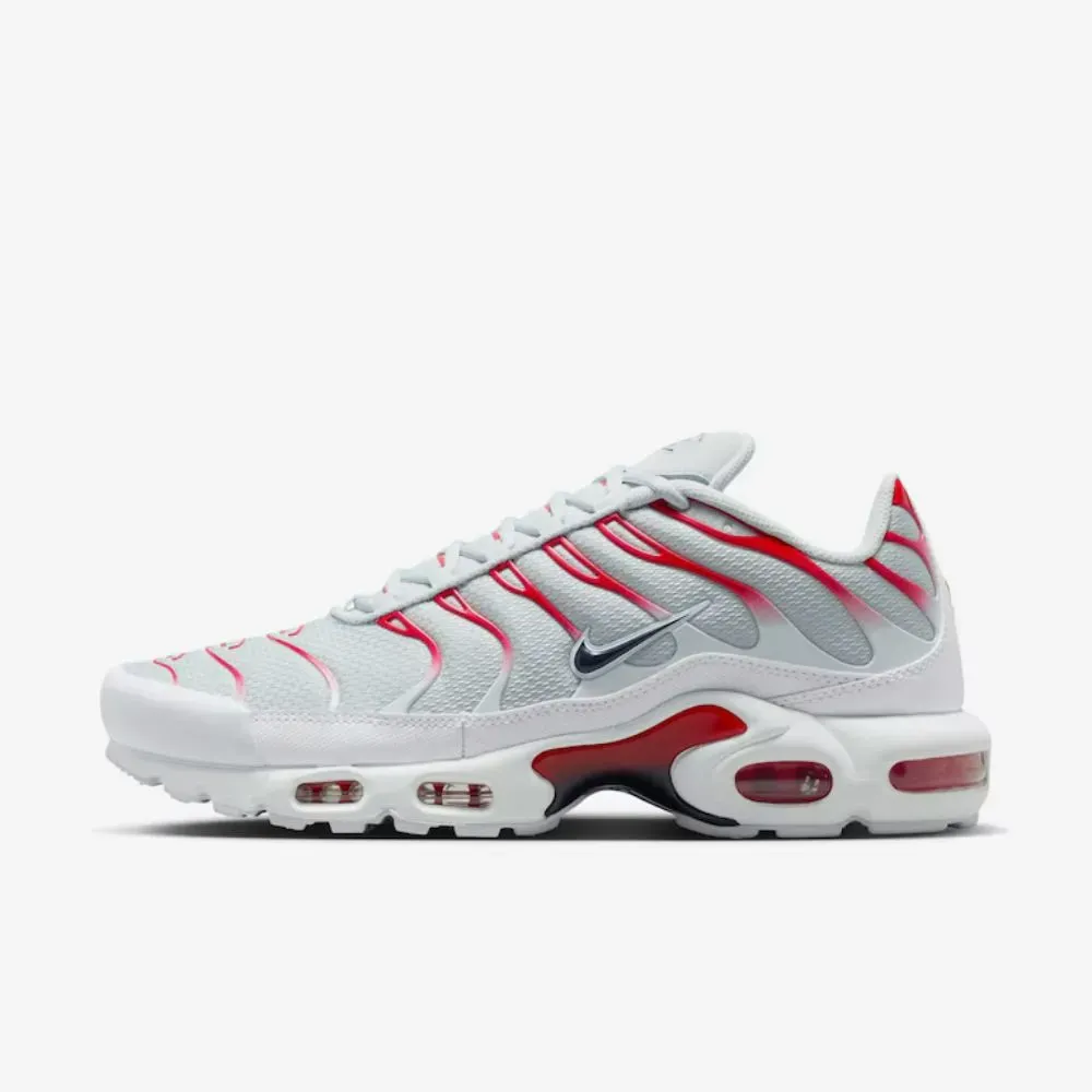 Nike Air Max Plus USA Pure Platinum University Red White foto 3