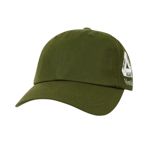 Boné Palace 6-Panel Ventile Olive - Droper