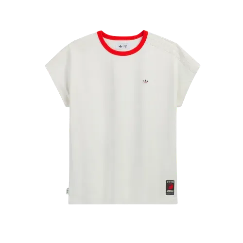 CLOT x adidas Camiseta Dolman Wonder White