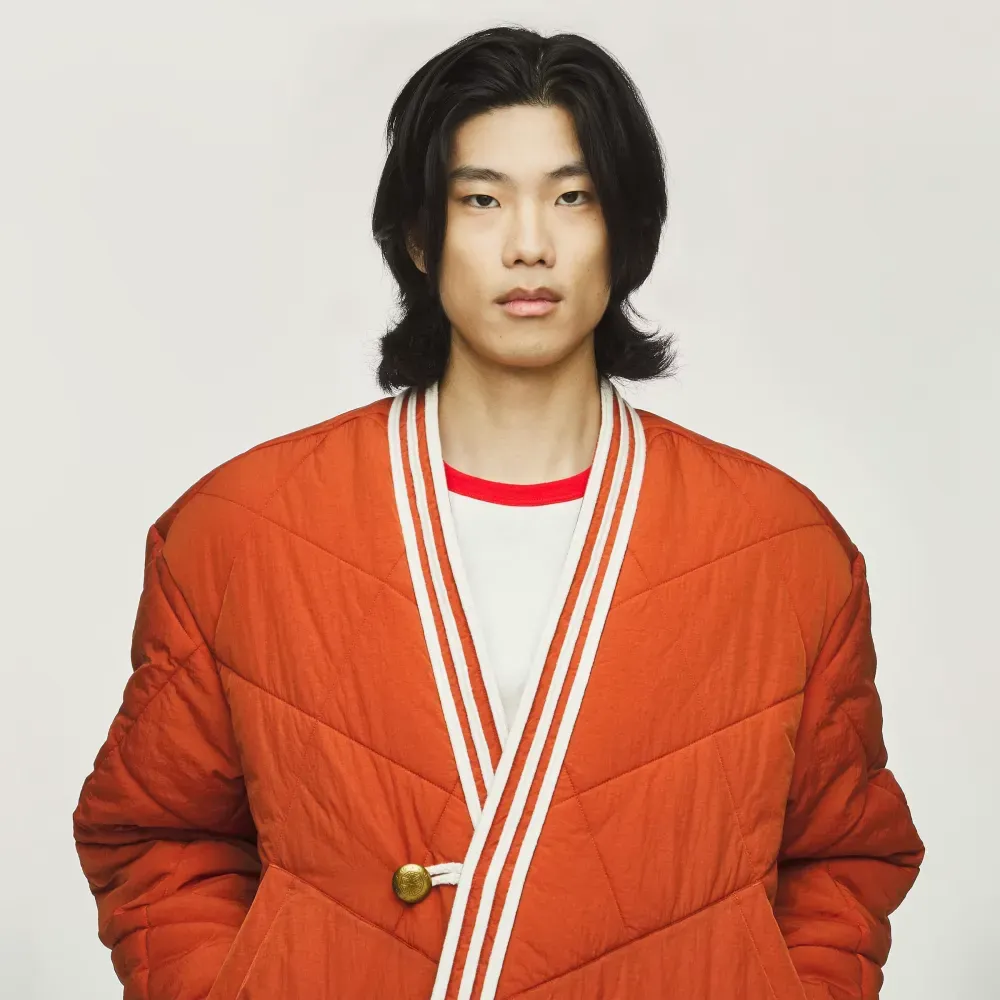CLOT x adidas Jaqueta Wrap Vermillion - Droper