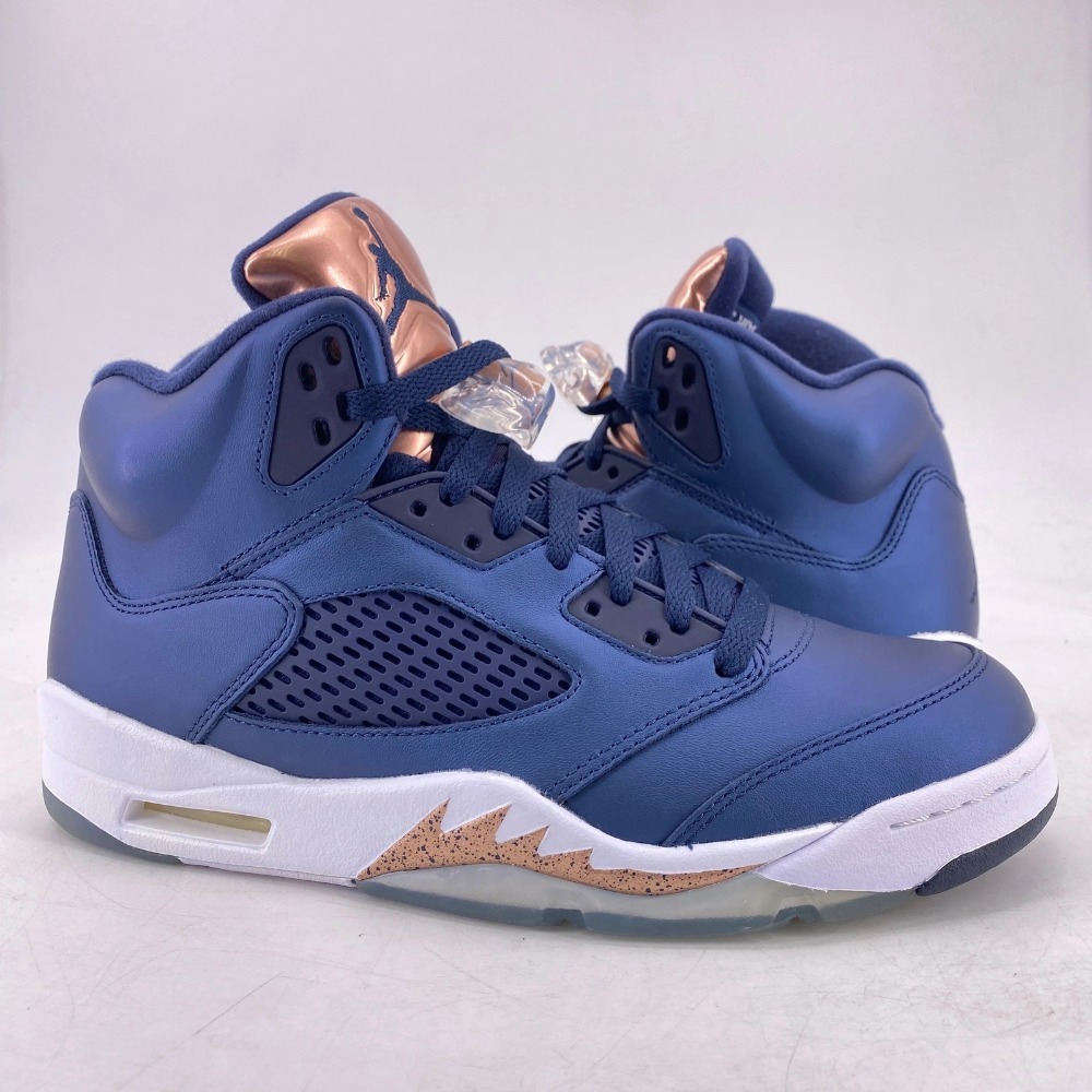 Jordan 5 Retro Bronze Obsidian White Metallic Red Bronze Bright Grape — 40 / 40.5 / 41 / 42 / 42.5, Novo