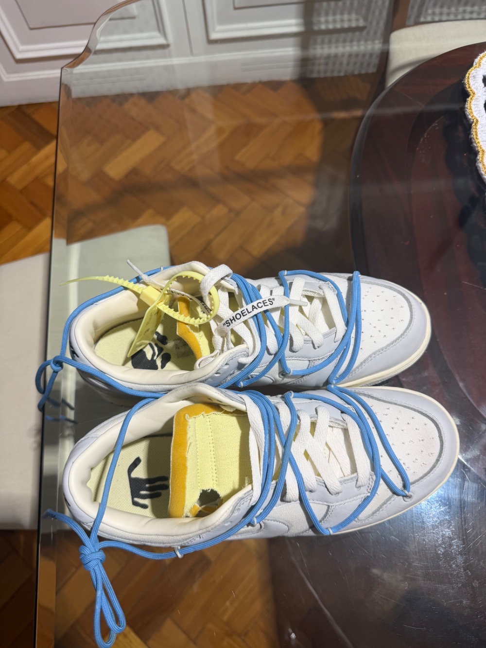 Off-White x Nike Dunk Low Lot 5 of 50 — 40.5, Usado