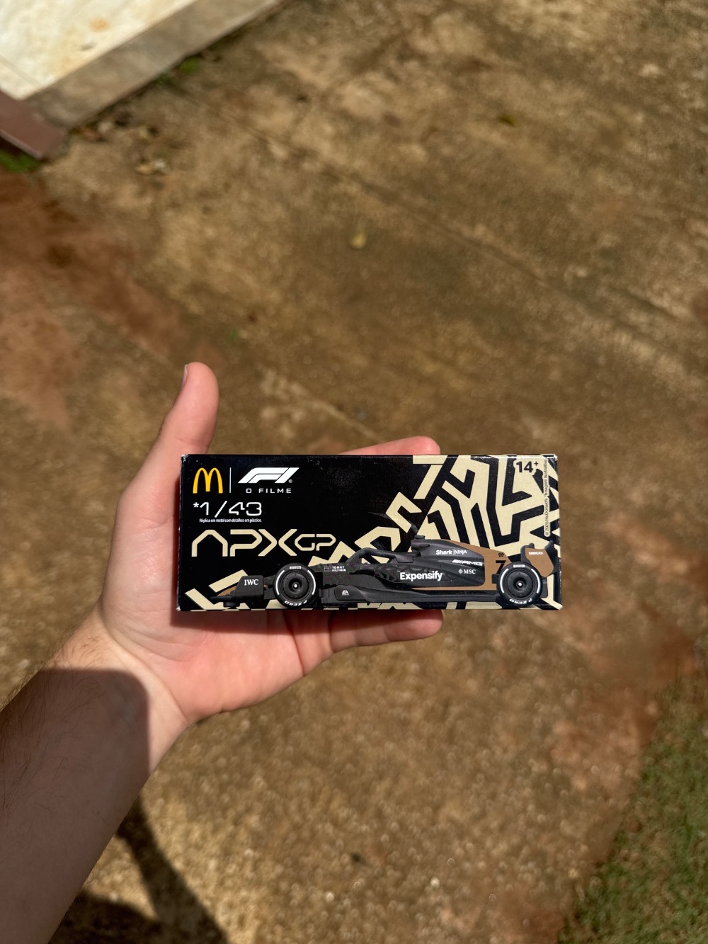 F1 x McDonald's Miniatura APX GP 1/43
