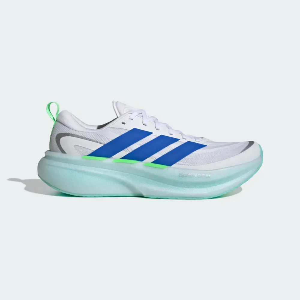 adidas Supernova Glide Cloud White Blue Lime Burst foto 1
