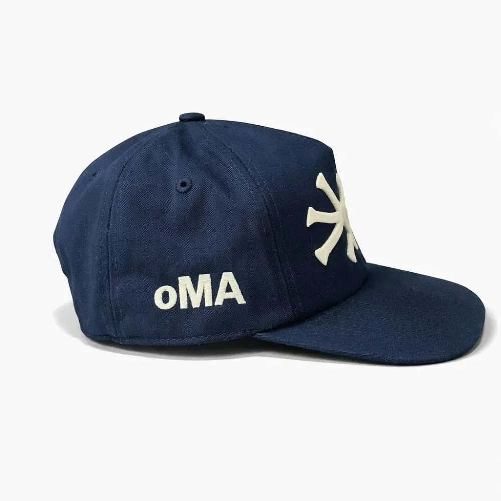 oMA NY NY HAT ネイビー Boné oMA Studios NYNY Navy Cream - Droper