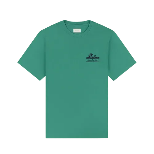 Camiseta Aimé Leon Dore Unisphere Pine Green