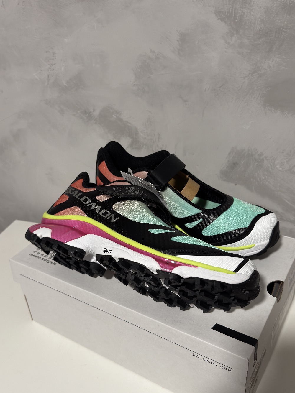 Maison Margiela x Salomon XT-Mary Jane Ginger Electric Green — 41, Novo